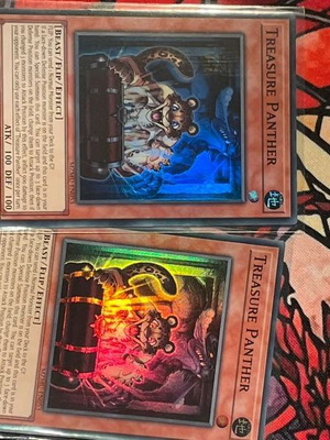 Treasure Panther Yu-Gi-Oh! cards new, 2 pieces