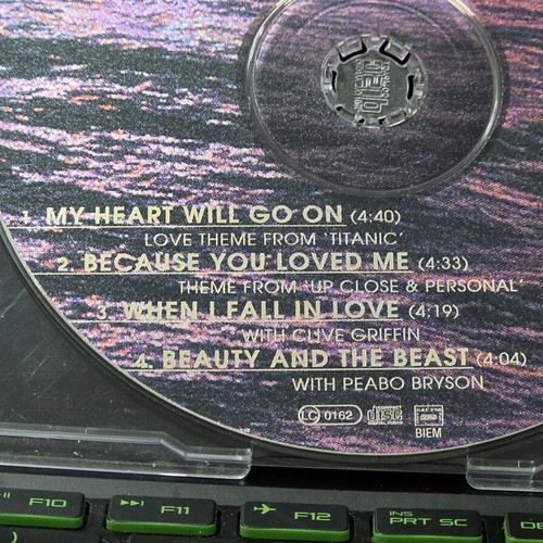 Celine Dion My Heart Will Go On CD used, Titanic soundtrack