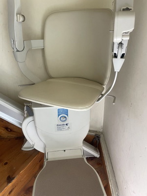 Stairlift like new with 4-meter aluminum rail