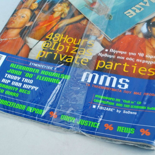 Freeze Magazine Issue 27 2003 with Paul Oakenfold CD Ibizare new