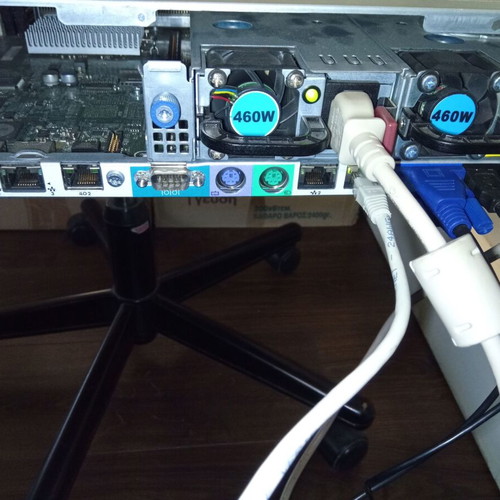 HP DL380 G6 server used with Xeon L5520, 6x146GB SAS HDD, 6GB RAM