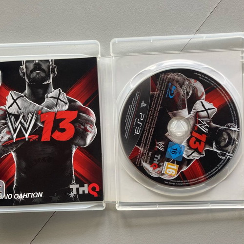 WWE 13 PS3 like new, Greek edition with manual