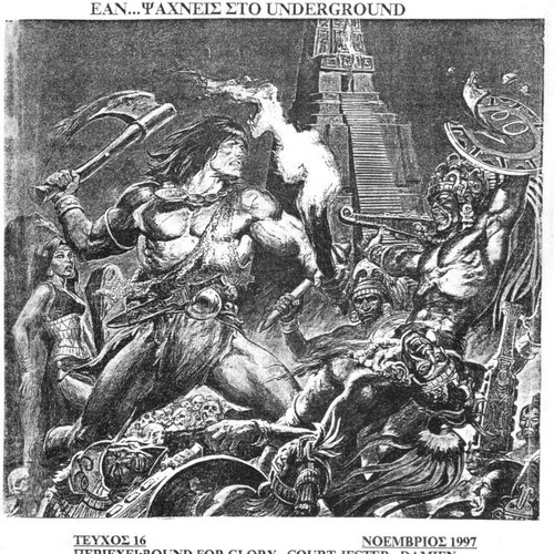 Power Metal Zine Issue 16 November 1997 heavy metal fanzine