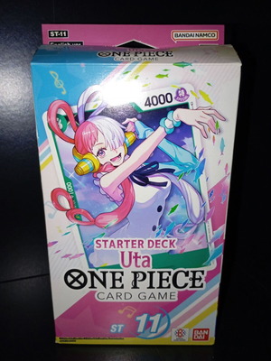 One Piece TCG Starter deck 11 Uta μεταχειρισμένο, λείπουν 2 Uta SR