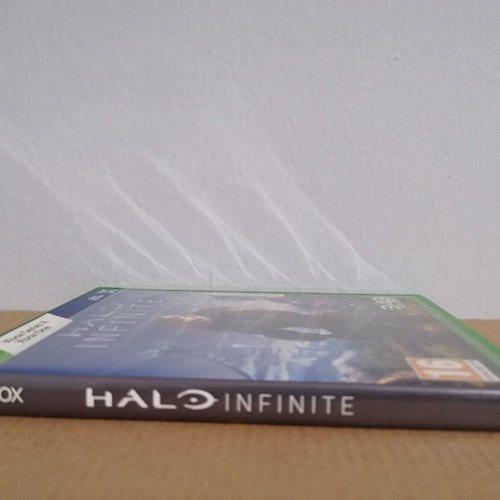 Halo Infinite promo-display case used for Xbox One and Series X