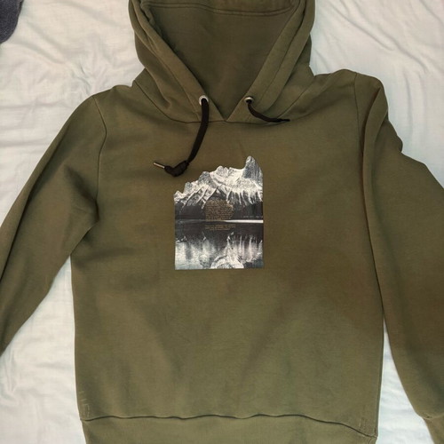 Men's sweatshirt with hood Paco & Co like new, size L/XL