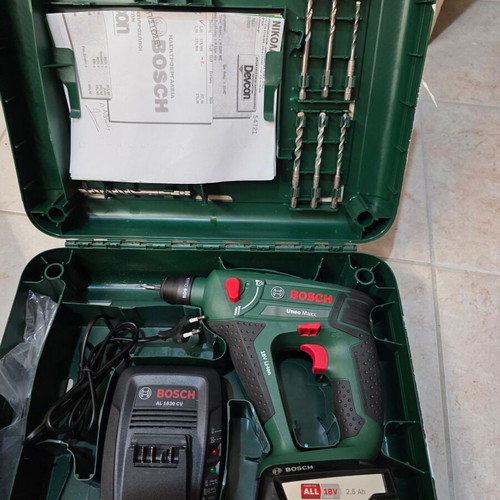 Bosch Uneo Maxx 18V Li-ion like new