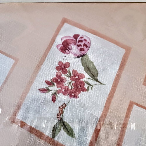 Tablecloths new, set of two, 135x180cm, 100% polyester, summer colors