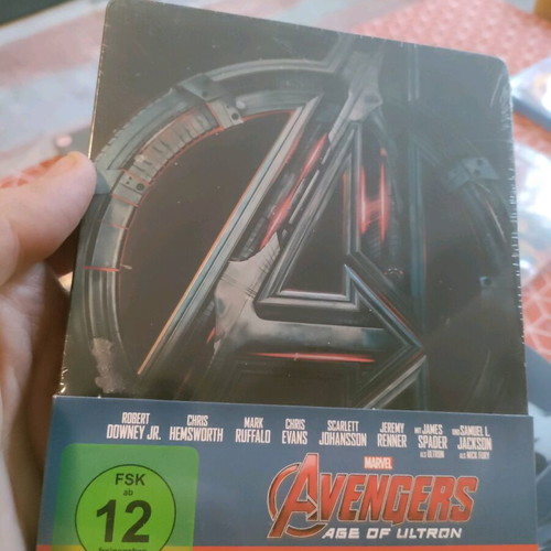 Avengers Age of Ultron Blu-Ray new German release with English subtitles