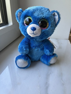 Ty Beanie Boos Romeo μπλε συλλεκτικό αρκουδάκι Italy-exclusive καινούργιο