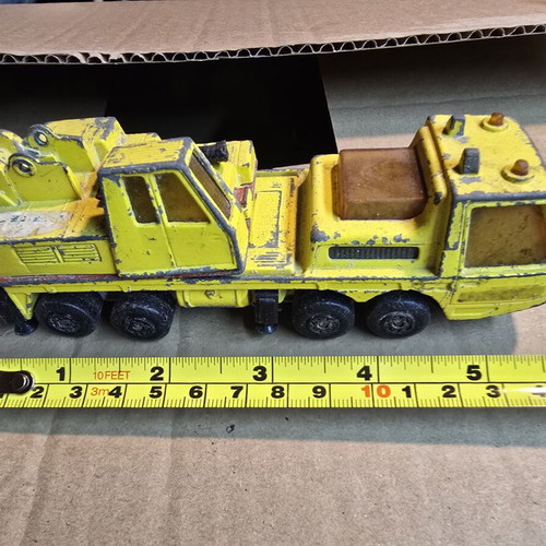 Matchbox Super Kings K-12 Hercules Mobile Crane vintage toy truck
