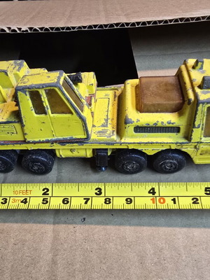 Matchbox Super Kings K-12 Hercules Mobile Crane vintage toy truck