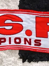 Olympiakos scarf used, UEFA Champions League O.S.F.P.