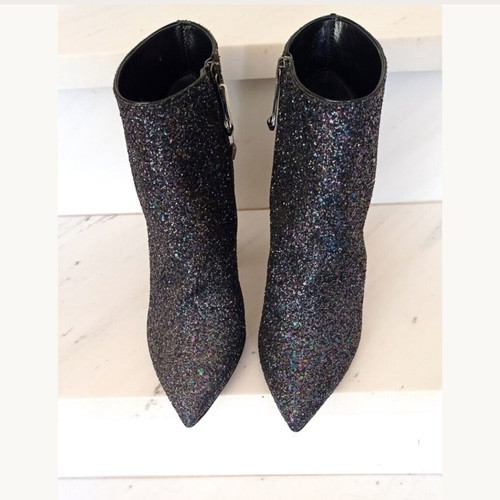 Just Cavalli ankle boots size 41 with glitter, new