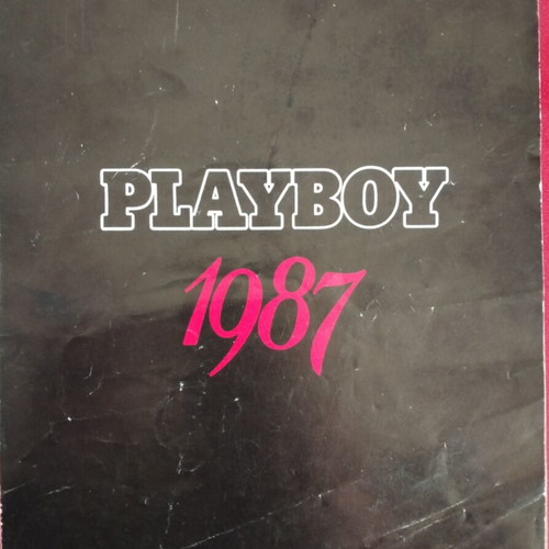 Playboy calendar 1987 used