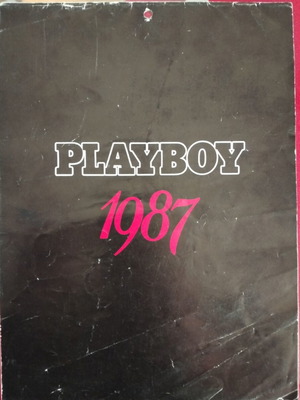 Playboy calendar 1987 used
