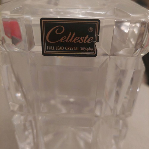Celeste crystal carafe new