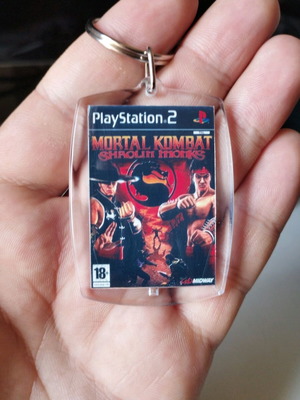 Mortal Kombat Shaolin Monks PS2 acrylic keychain