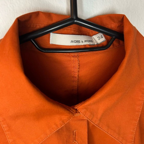 Pumpkin orange terracotta shirt like new, size XS