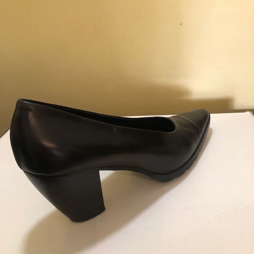 Walter Steiger black leather pumps used, size 40