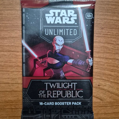 Star Wars Unlimited Twilight of the Republic pack new