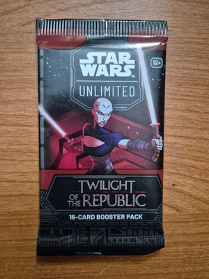 Star Wars Unlimited Twilight of the Republic pack new