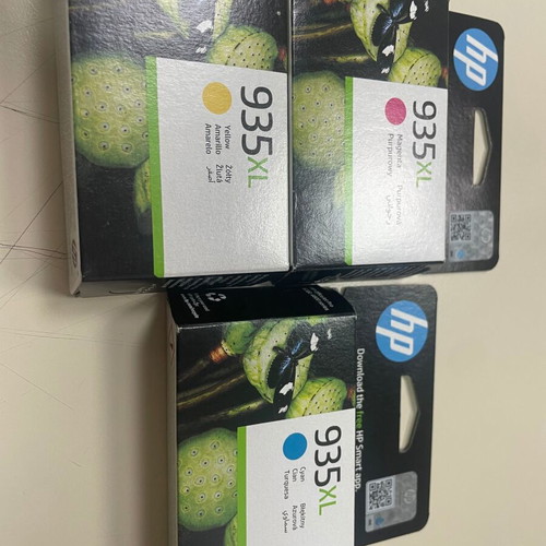 HP 934XL / 935XL Original Sealed Ink Cartridges Set of 7