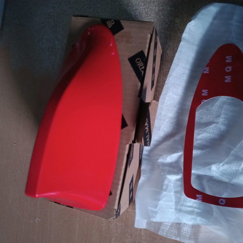 Car shark antenna new in red color