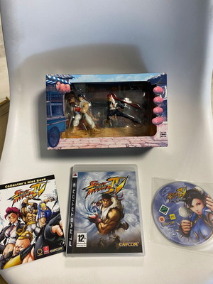 Street Fighter IV Collector's Edition used, complete English version for PlayStation 3