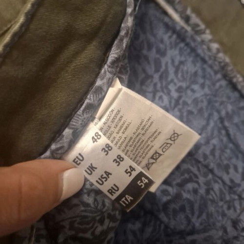 Dur men's pants like new, khaki, EU 48 W46