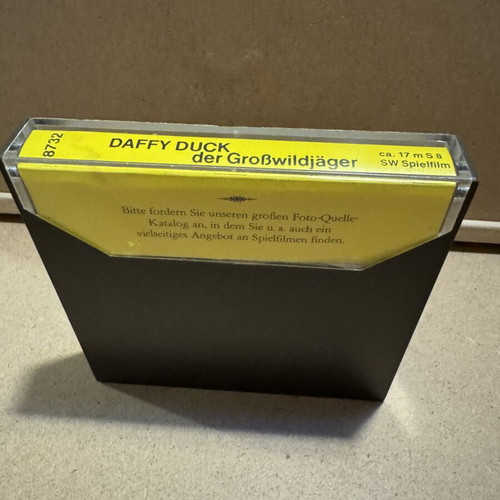 Daffy Duck Der Großwildjäger Super 8mm Film reel like new