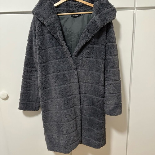 Women's oversize coat like new, gray, size M