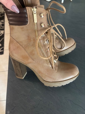 Guess ankle boots new, size 38, beige brown