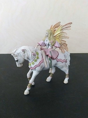 Schleich Bayala Feya figure on horse 2006 like new