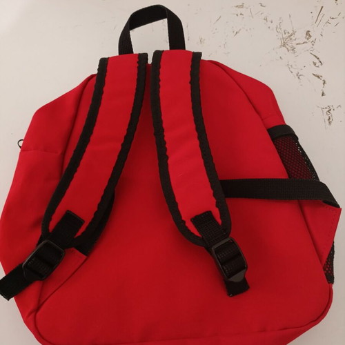 Fischer children's backpack red like new