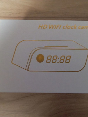 Network Mini IP Wifi Clock Camera μεταχειρισμένη, HD 720P, με νυχτερινή όραση
