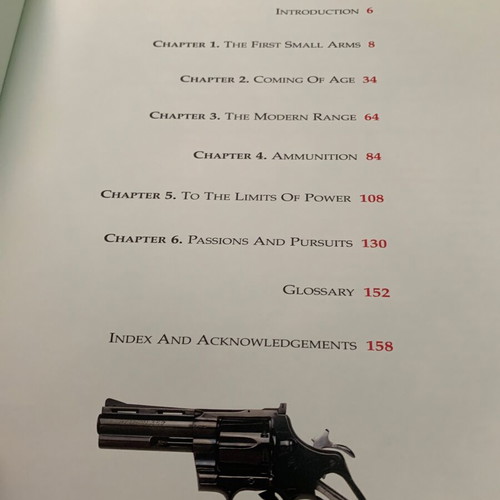 Encyclopedia of rifles and handguns used, English edition