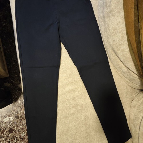 Casual pants used, navy blue, size large