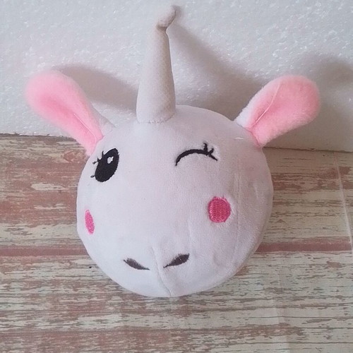 Animal Plushies unicorn plush used, height 9 cm