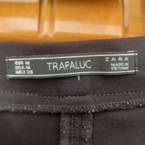 Crop pants Zara used, black, size M