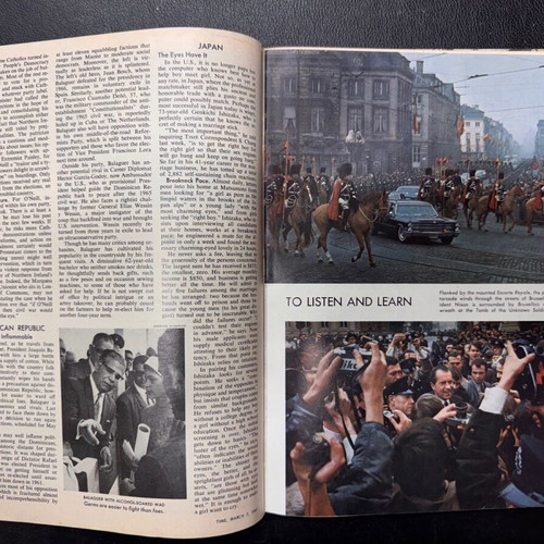Time magazine March 7, 1969 used