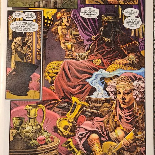 King Conan The Scarlet Citadel 25th Ann. Variant 1:10 like new