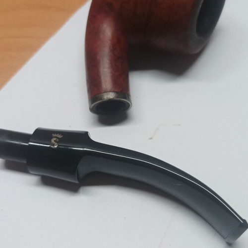 Stanwell Shape 84 tobacco pipe used, Royal Silver, Danish Era
