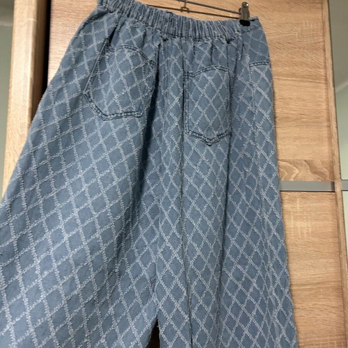 Denim set like new, shirt with pants blue