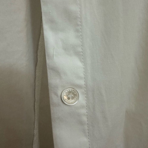 Burberry Brit check collar white slim line shirt size M used