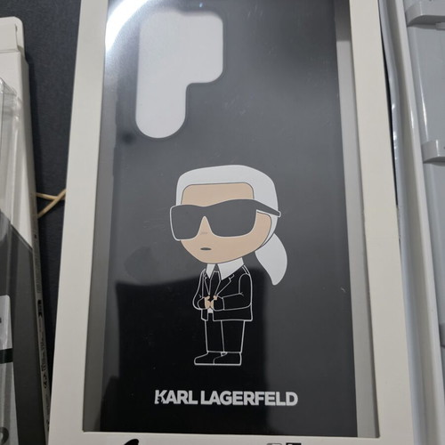 Samsung S24 Ultra Karl Lagerfeld case new with dome glass and camera protectors