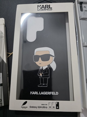 Samsung S24 Ultra θήκη Karl Lagerfeld καινούρια με dome glass και προστατευτικά κάμερας