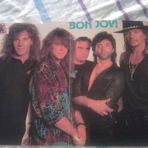 Skid Row (Sebastian Bach) & Bon Jovi poster used