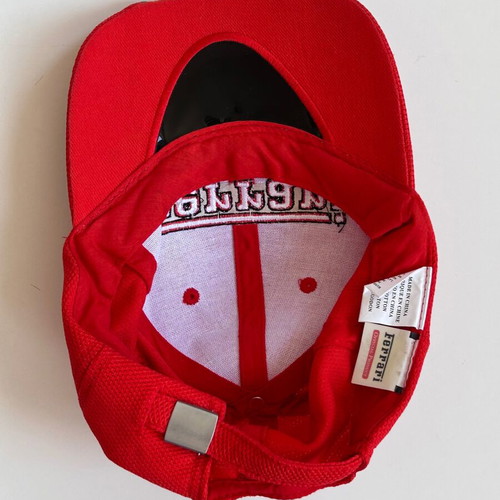 Ferrari gear red original cap like new with hologram sticker