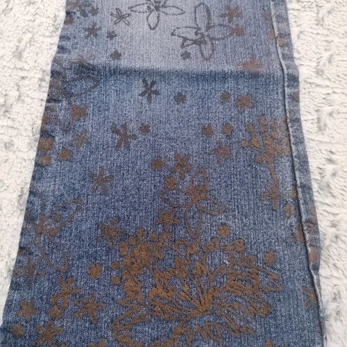 Blugirl Blumarine jeans used, size 36, embossed leather design